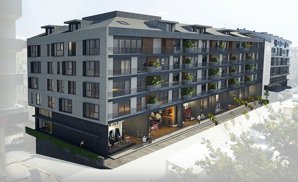Gökada Suites Göktürk proje görseli