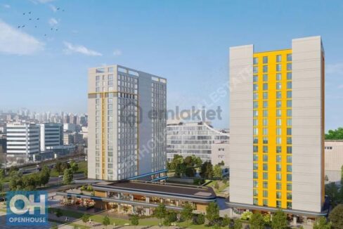 Flat 24'te Ebeveyn Banyolu, Kapalı Mutfaklı 2+1 Satılık Daire