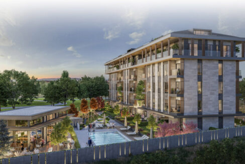 Kağıthane Blox Haliç Sitesi 2. Etapta Satılık 2+1 Arakat Daire