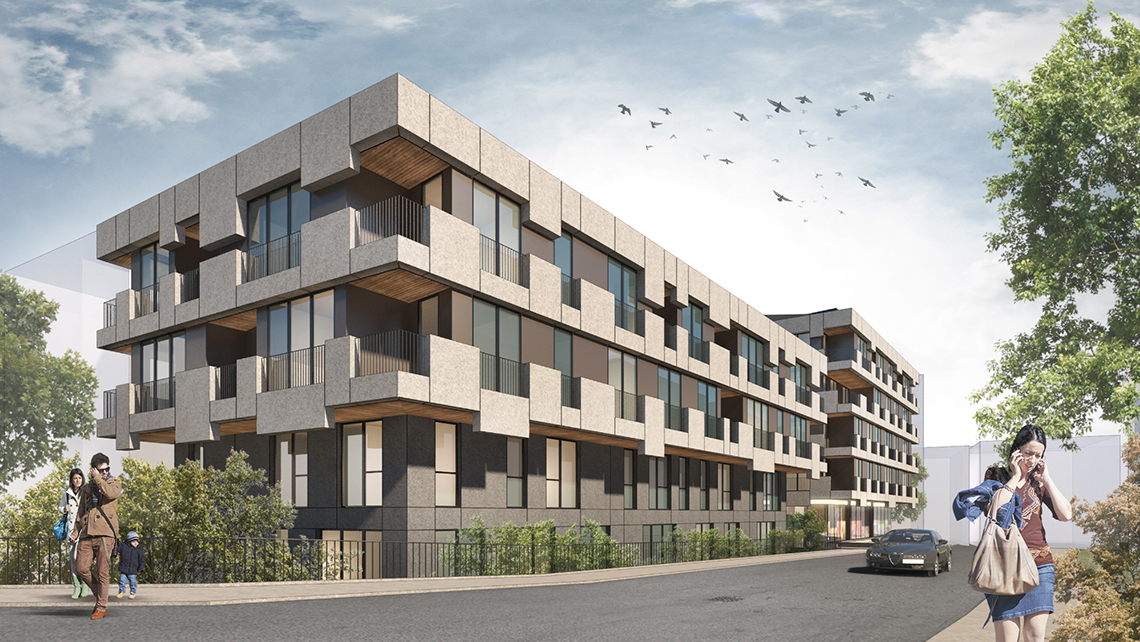Neva Suites Göktürk dış cephe ve proje genel görünümü