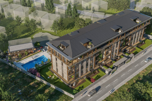 Kağıthane Blox Haliç Sitesi 2. Etapta Satılık 2+1 Arakat Daire